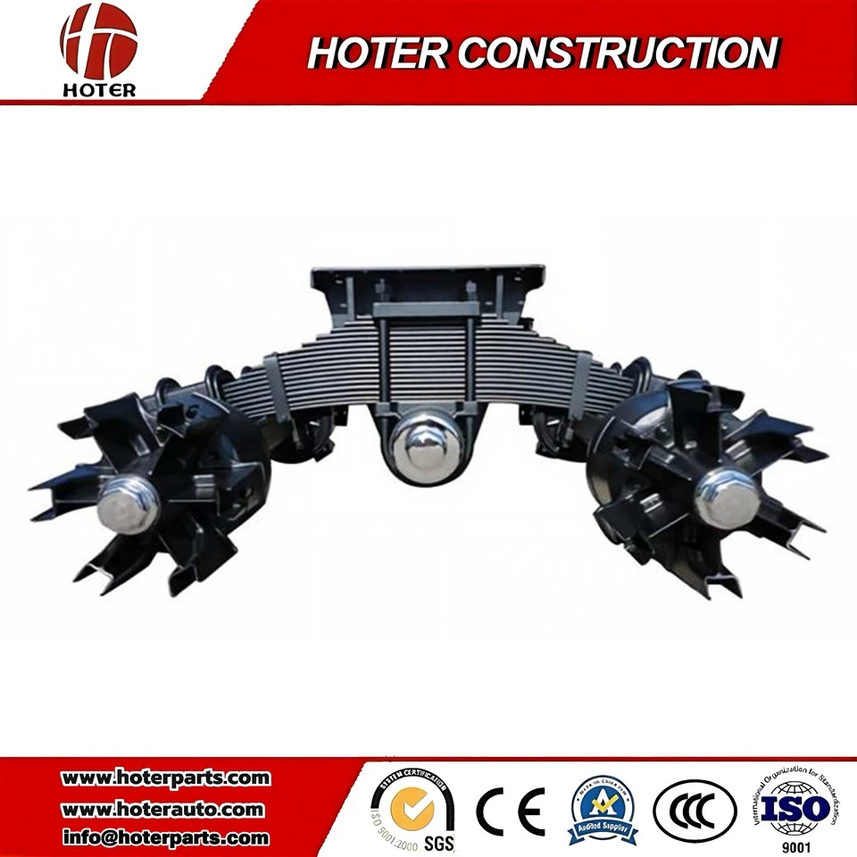 Bogie Suspension Spoke Axles