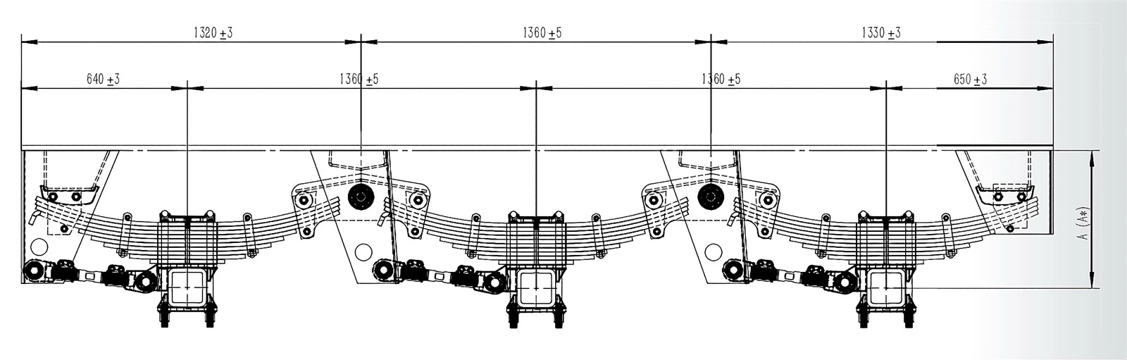 2 Suspension Technical Drawing 2 Suspension Technical Drawing